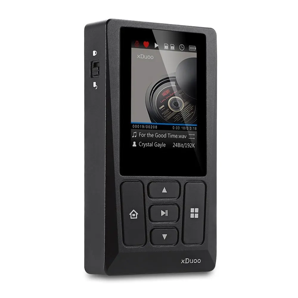 HITSAN xDuoo X10T WM8805 DSD MP3 Player HD Lossless Digital Turntable Music Player 256GB 24bits/192KHz DSD One Piece