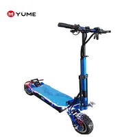 

Yume 5000w two big wheel electric kick scooter electronic scooter for adult