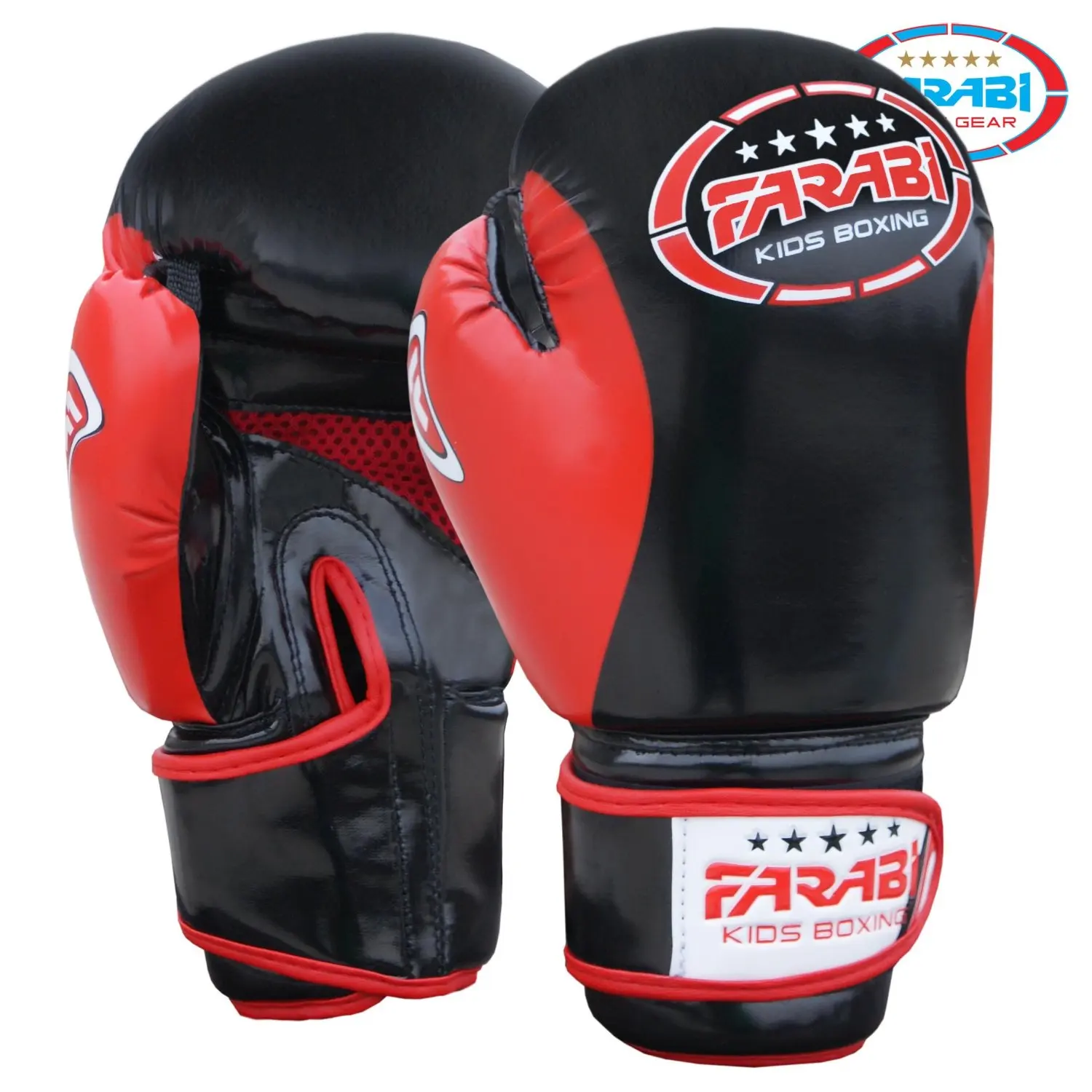 Farabi Boxing Bag Mitt MMA Muay Thai Kickboxing Fitness Training Gym Punching Bag Mitts Gloves