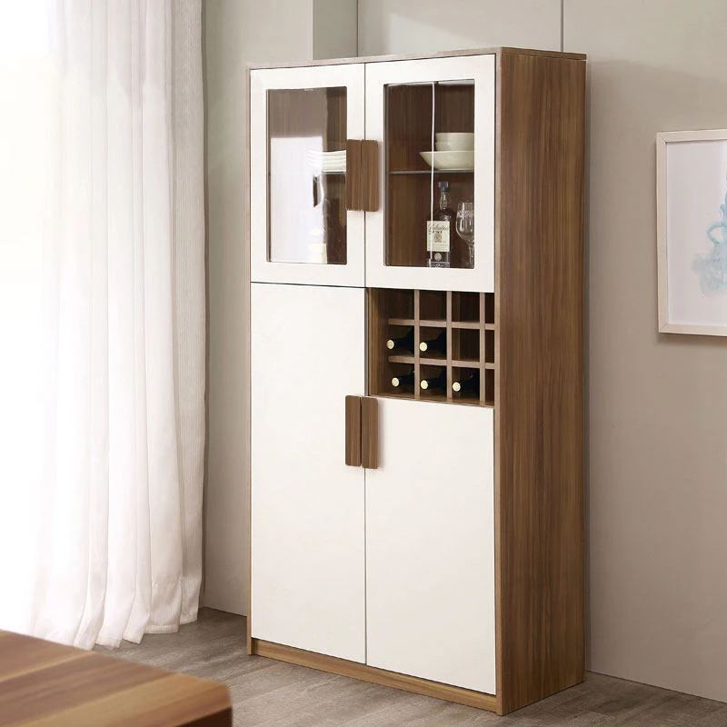 Home Bar Sideboard Wood Design Storage Cabinet With Drawer