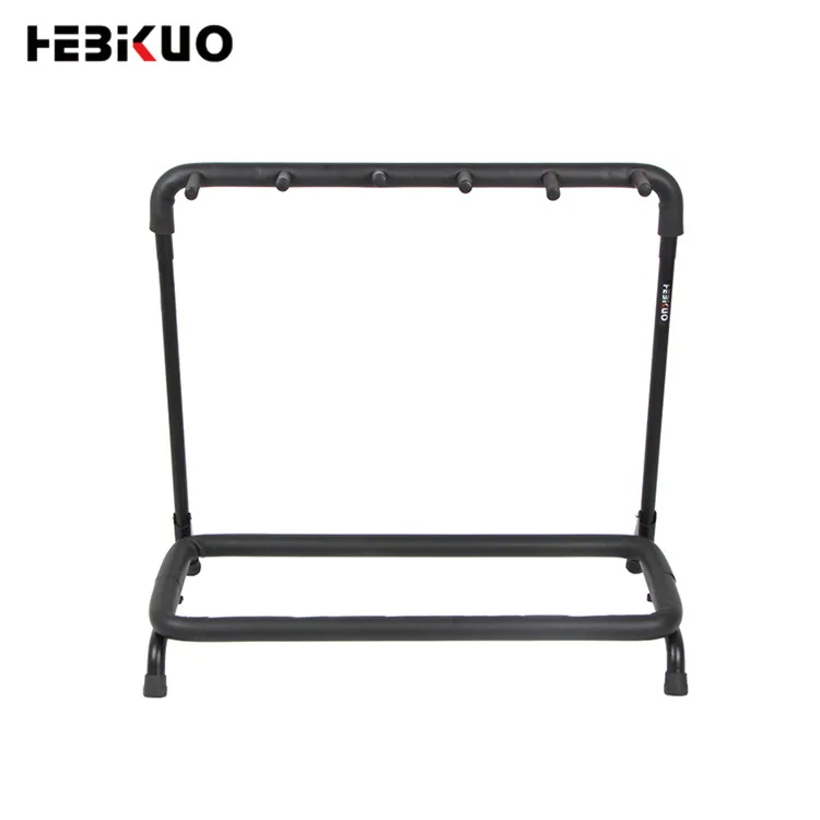 

Iron + sponge Material cheap black guitar stands for five guitars for sale