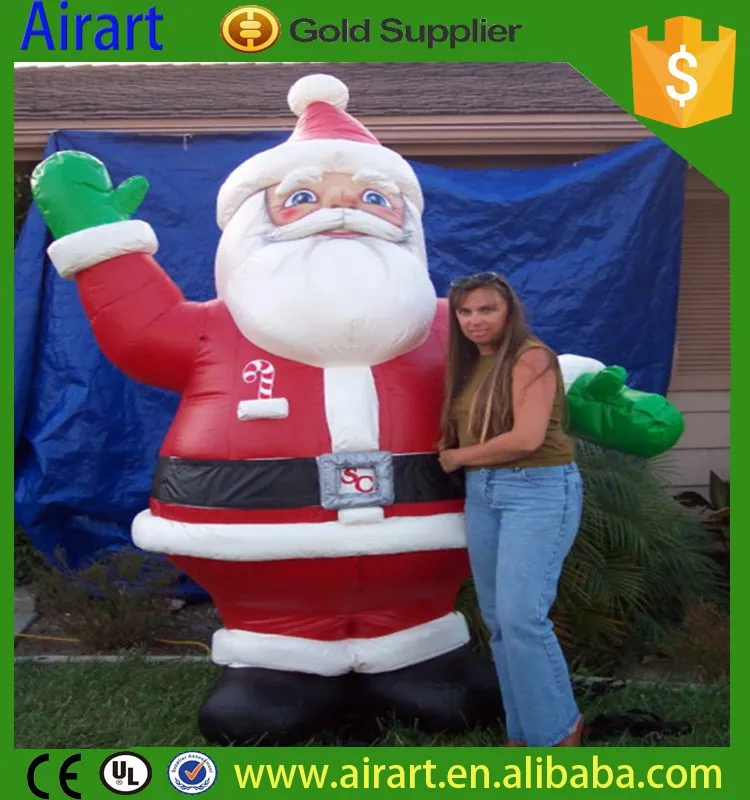 inflatable dancing santa