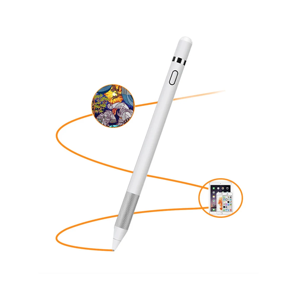 2019 Capacitive Stylus Pen For iPad Apple Pencil Touch Screen Pen For iPhone Samsung Capacitance Mobile Phone Stylus Drawing Pen