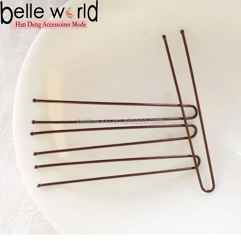 Custom 7 5cm Gold Strong Bun Hair Pins For Hair