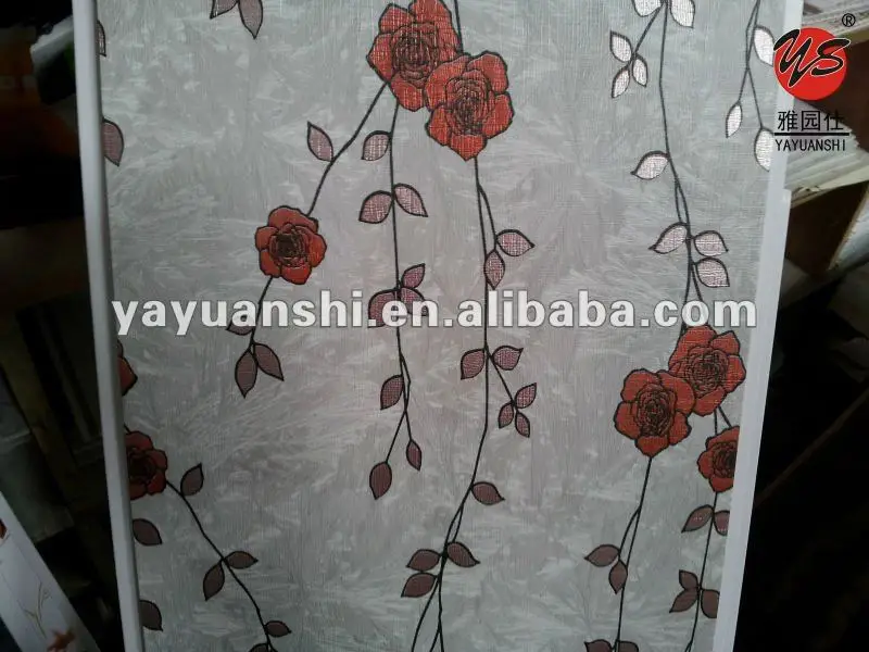 Blumen design laminat kunststoff bad wandpaneel platte der decke ...