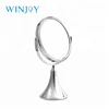 6 inch double sided small cosmetic mirror silver mirror frame laptop makeup mirror