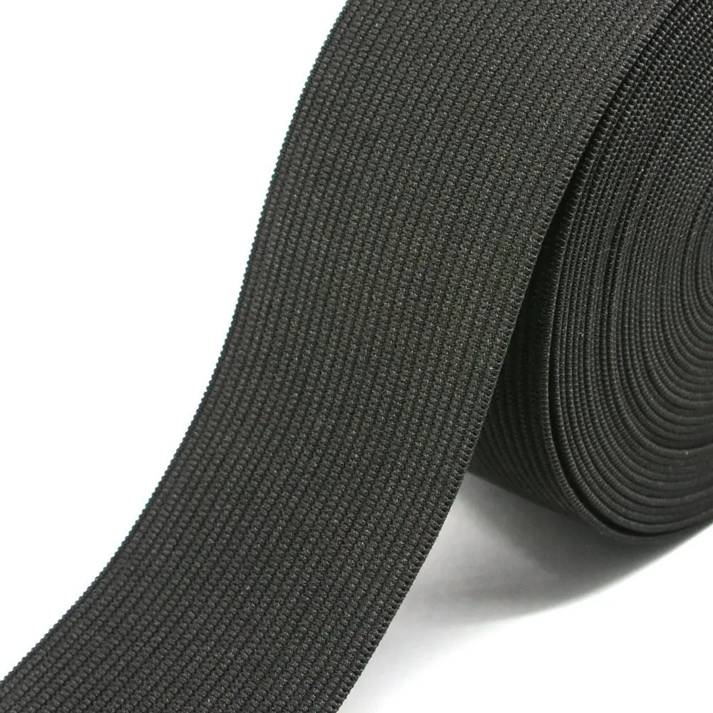 Durable Stretch Fabric Black Knitted Elastic Band Buy Elastic Band