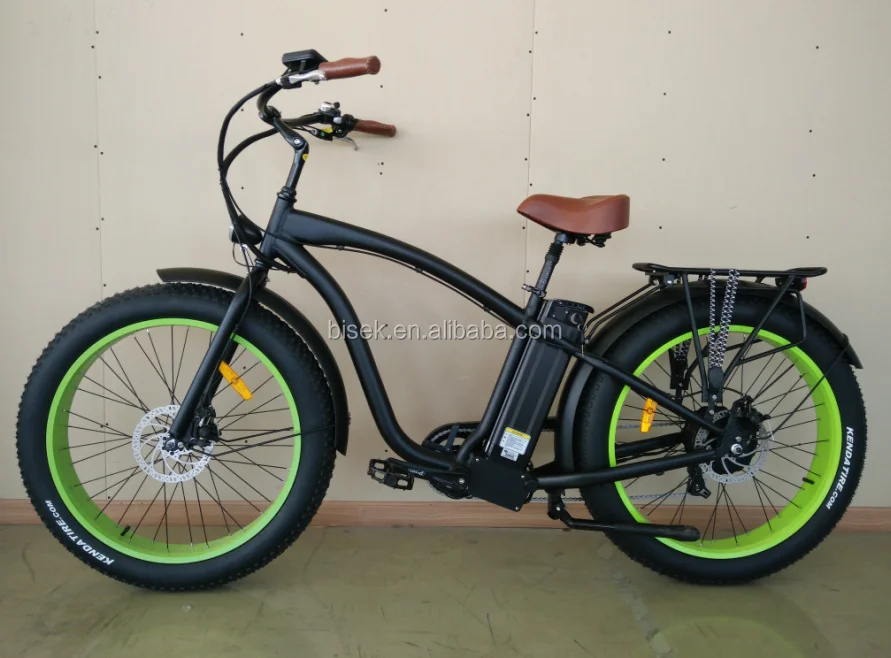 Fast Speed Electric Bike Long Range Beach Cruiser Fat Bike Electric