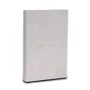 Handmade write kraft paper book shaped packaging shoes box perfume gift packaging