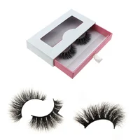 

Crown Lashes Siberian Mink 3D Eyelashes Custom Drawer Packaging Box