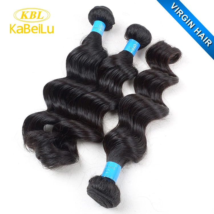 

KBL wholesale saga remy hair, can be dyed stuffing hair, Natural color