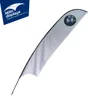 Double Sided Print Outdoor Advertising Custom Banner Pole Stand Feather Flag Banner Display