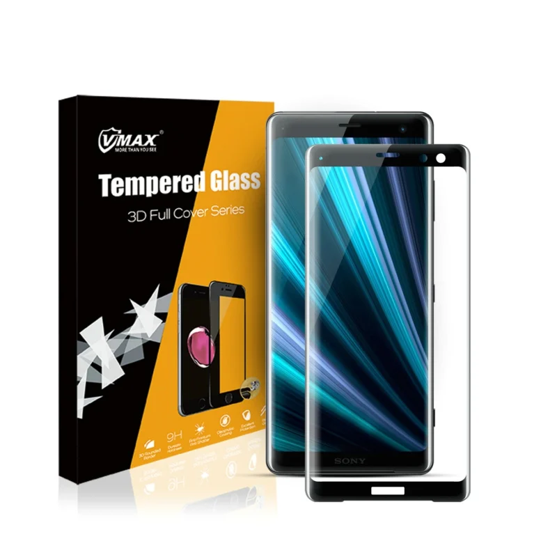 

Newest cellphone 0.33mm tempered glass protective film For Sony Xperia XZ3