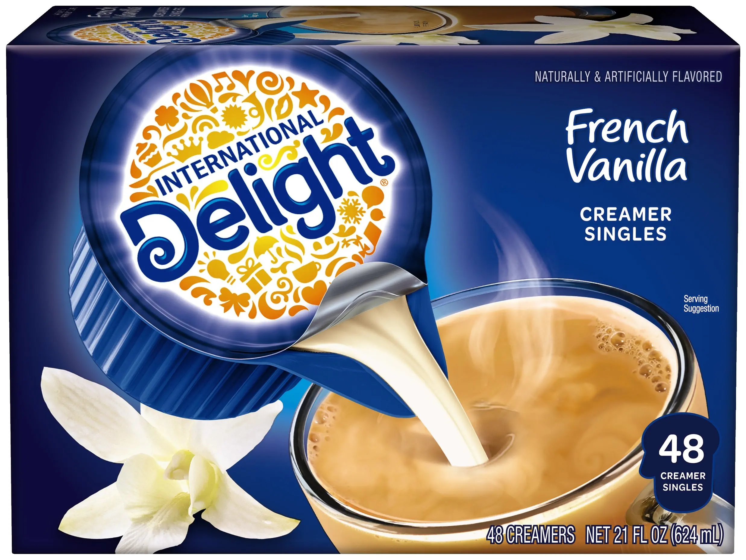 20.72. International Delight, French Vanilla, Single-Serve Coffee Creamers,...