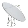Good receiving C band 2.4m satellite dish antenna outdoor