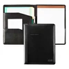 Fashion Business Conference Manager Document A4 Black PU Leather File Folder