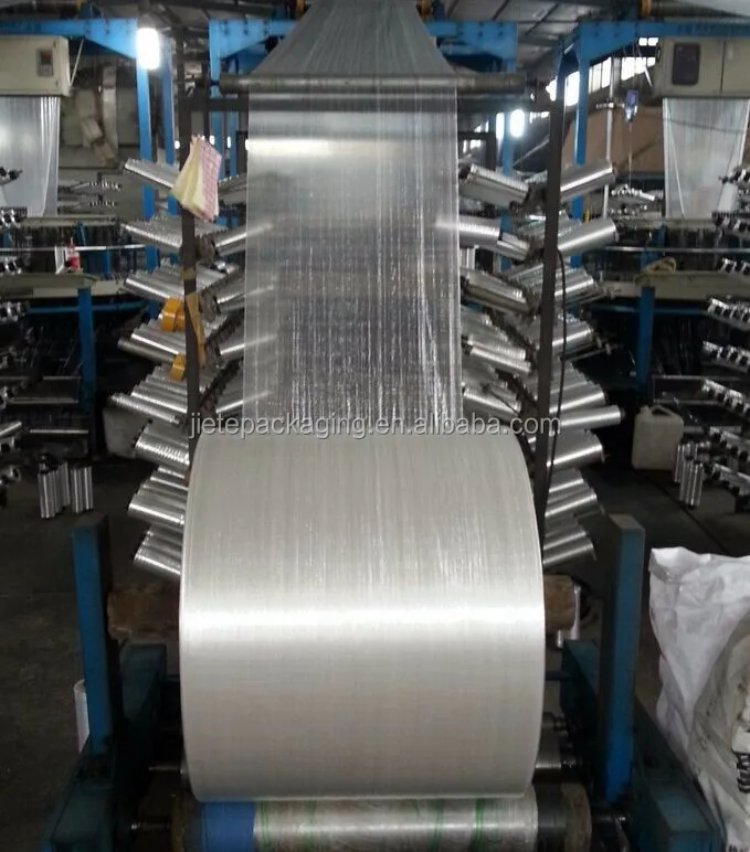 white pp woven roll 1