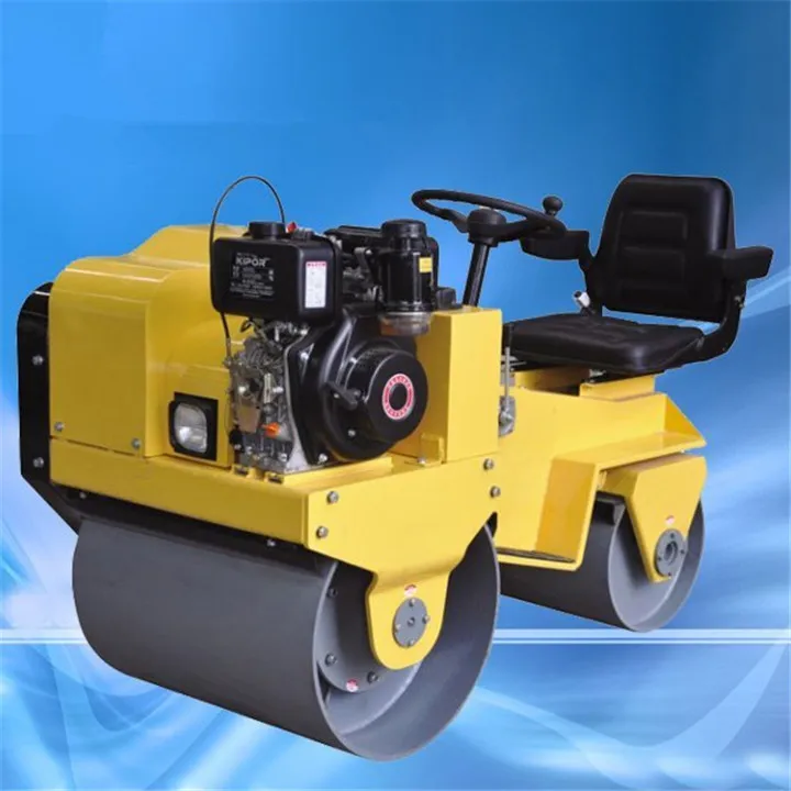 Driving Type Mini Compactor Baby Vibrating Stamped Concrete Roller ...