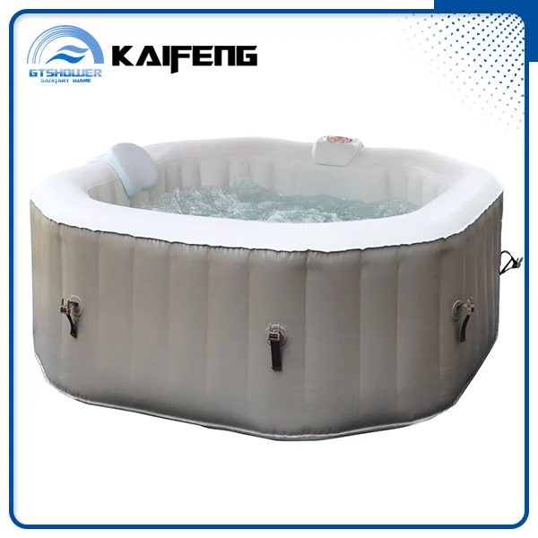 Octagonal 4 Person Outdoor Inflatable Spa Pool Buy Inflatable Spa