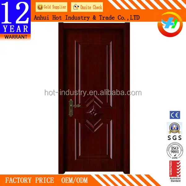 Luxury Elegant Wooden Door Polish Design Can Customize Wooden Door