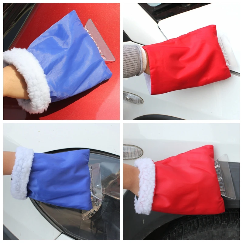 Ice Scraper Mitt Snow Brushes Snow Window Scraper For Car Windshield