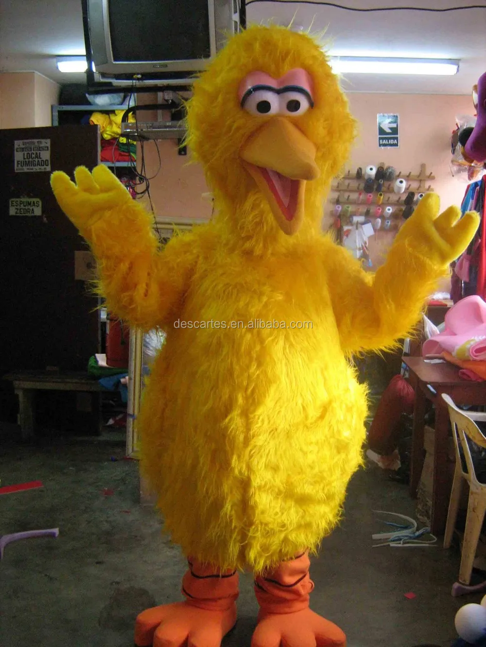 Yellow Bird Costume .br