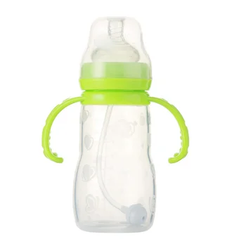 Oem China Manufacturer Infant Silicon Rubber Baby Food Pouch Spoon