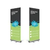 Scrolling pull up display wall advertising promotional trade show event roll up banner