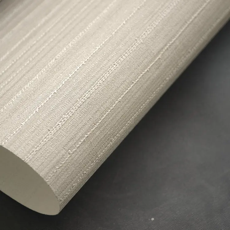 Fabric Backed Vinyl Wallcovering Fireproof Project Textile Wall Cloth