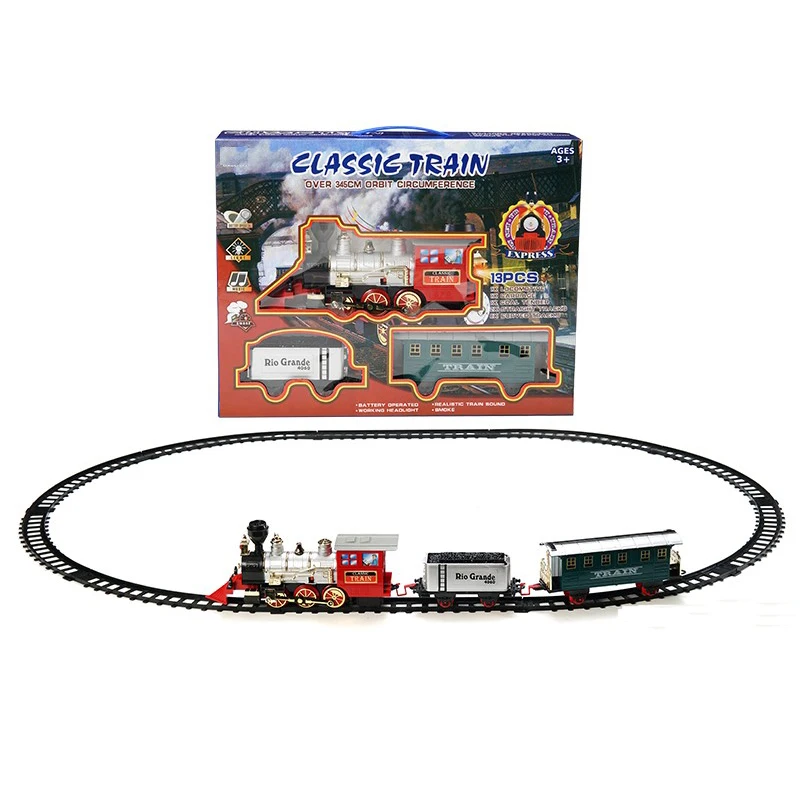 Track Music Kid Battery Operated Toys Light Rail Smoking Railway Train For Sale Buy Railway Train Sets Train Track Train Rail Product On Alibaba Com