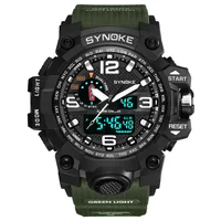 

Men Watches Waterproof 50M Synok Sport Watch LED Clock Men relogio montre Digital Wristwatches