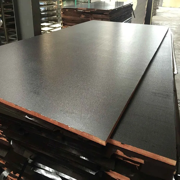 Construction 12mm Black Brown Anti-slip Anti-skid Marine Ply Wood Film ...