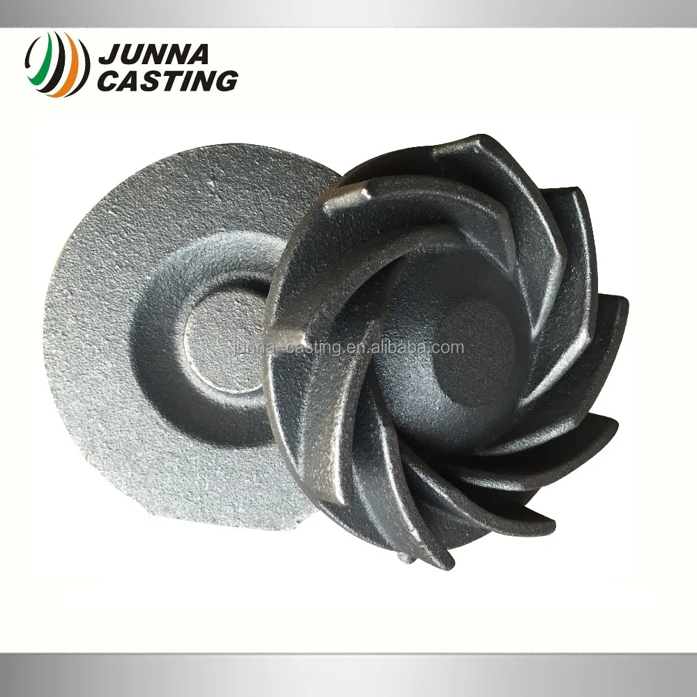 
gray iron casting grey iron casting pump impeller 