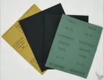 Flint dry sand paper closed coated grinding for wood and paints