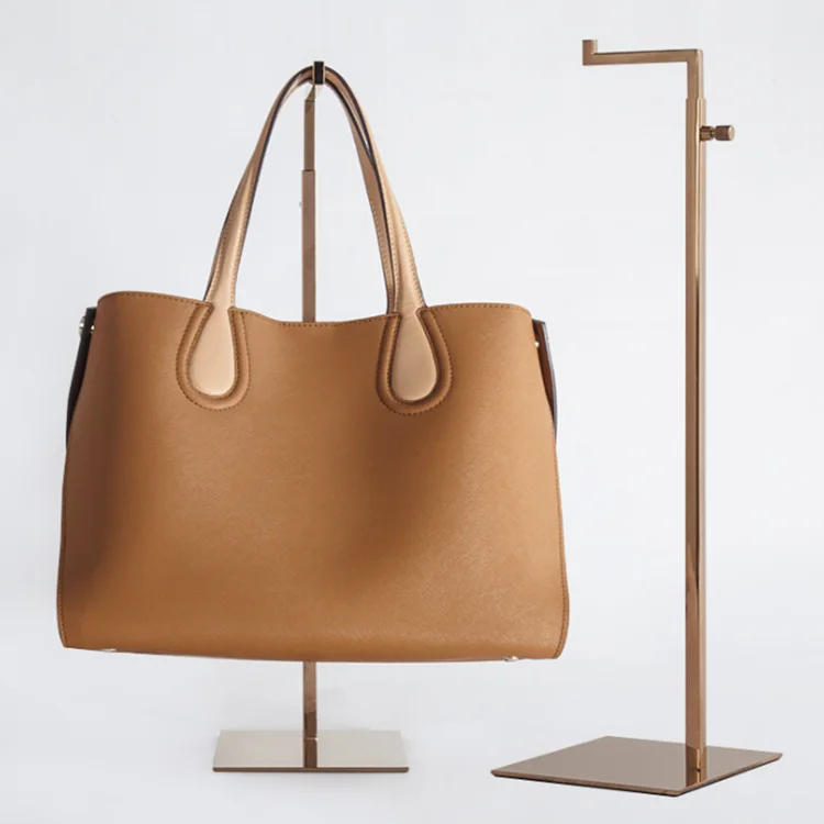 tabletop purse display stand