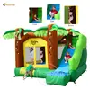 Happy hop Bouncy House-9164 Jungle Climb and Slide Bouncy house