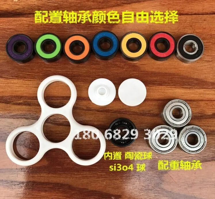 Custom hand spinner fidget tri spinner toy with high quality low noise 