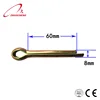 steel zinc plated spring cotter pin bolt hairpin