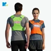 usb battery reflective led clothing cycling vest for men waterproof lighting