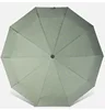 custom 10k steel ribs 3 folded auto open and closed umbrella with uv