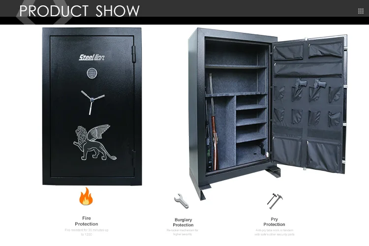Bottom Price Selling Fireproof Gun Safes For Home To Protect You Weapon