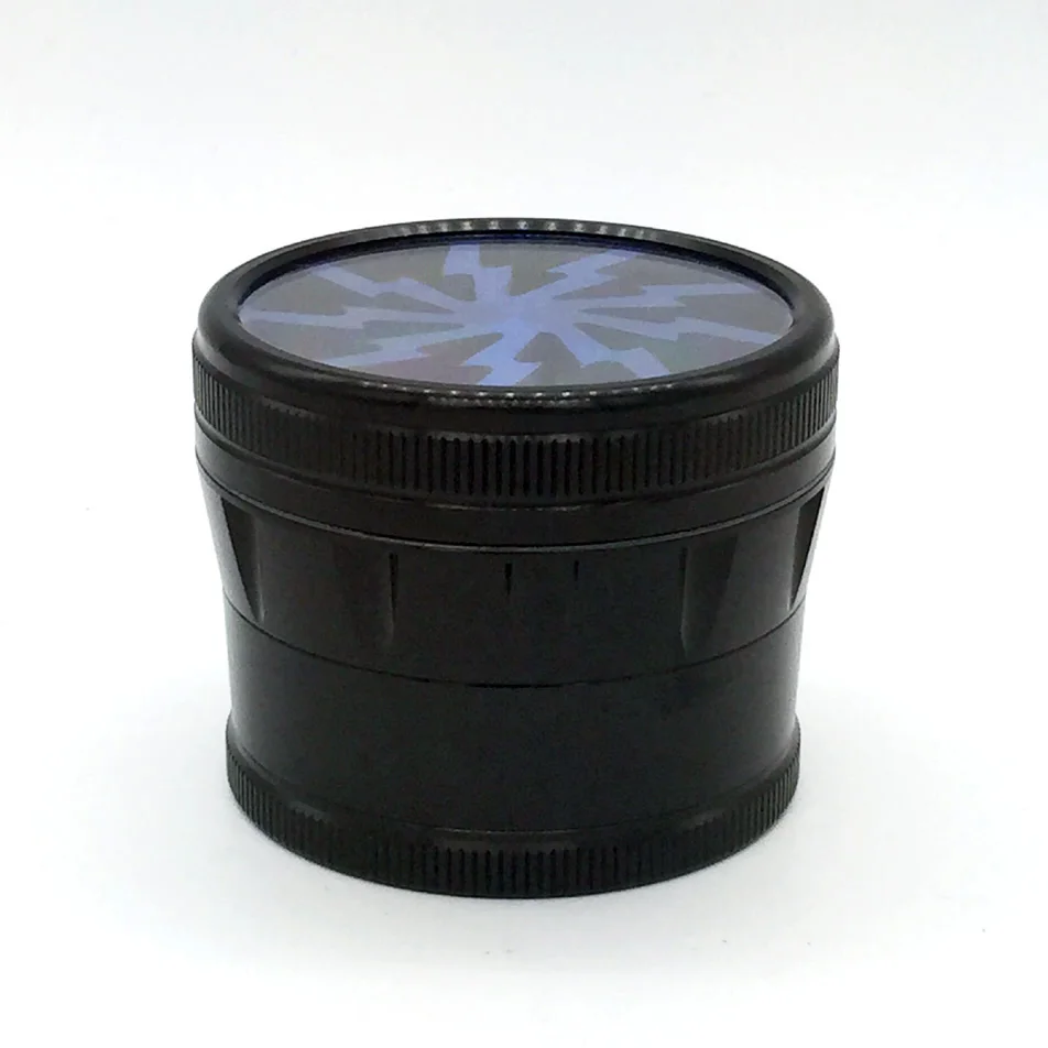 

OEM/ODM Custom logo metal grinder wholesale 4 layer tobacco weed herb grinder, Multi color