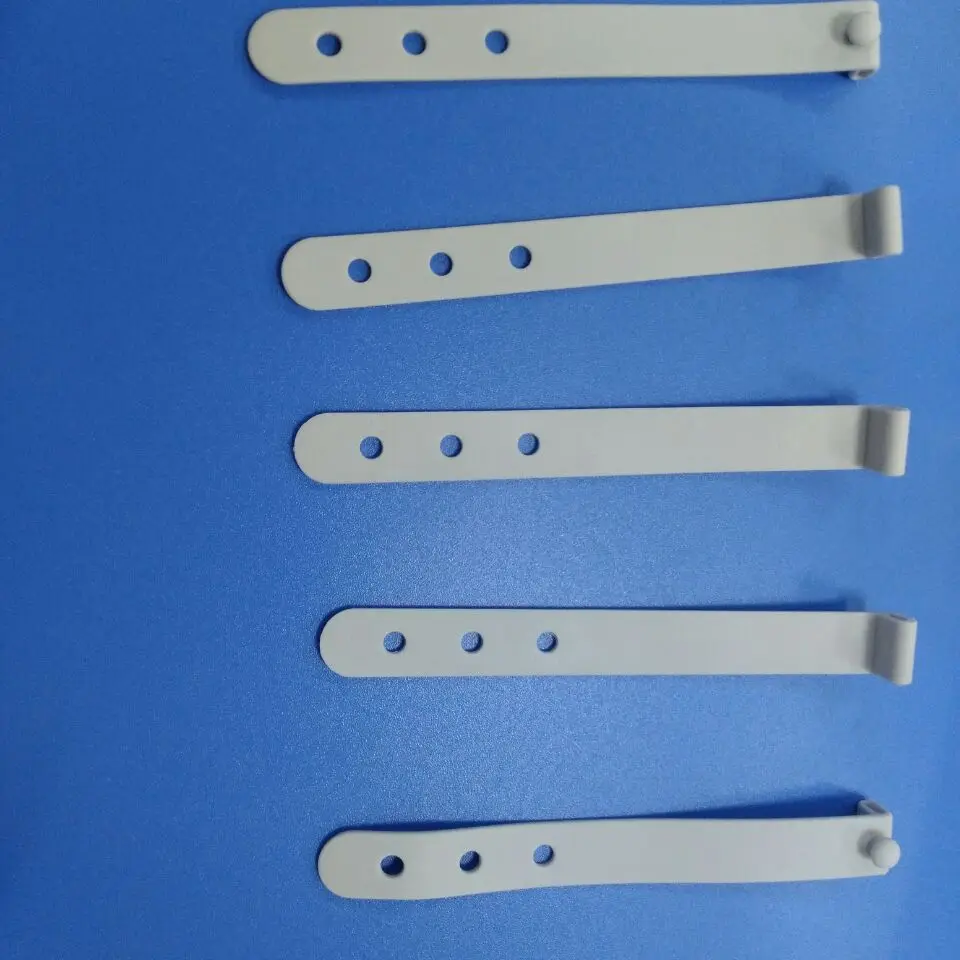 Elastic Adjustable Silicone Rubber Strap Bands With Hole Buy Elastic