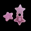 cute packaging novelty box design plastic case with pentagarm shape