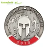 Newest Arrival Producer Wholesale Round Metal Spartan Medal
