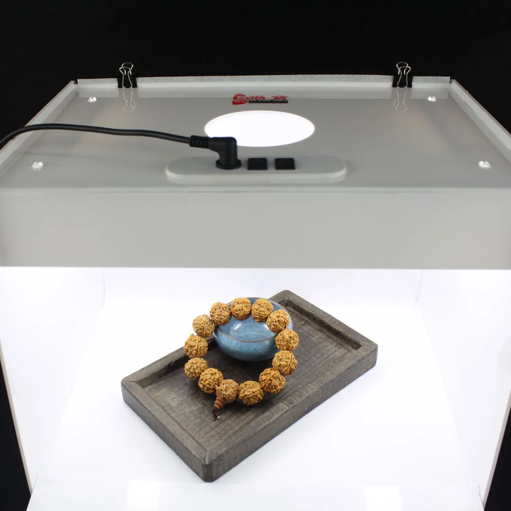 360 Photography Turntable Sanoto Mk50 Jewelry Photo Studio Light Box