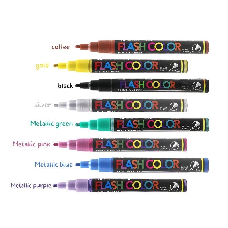 Wholesale Multi Colored White Red Green Porcelain Permanent Markers