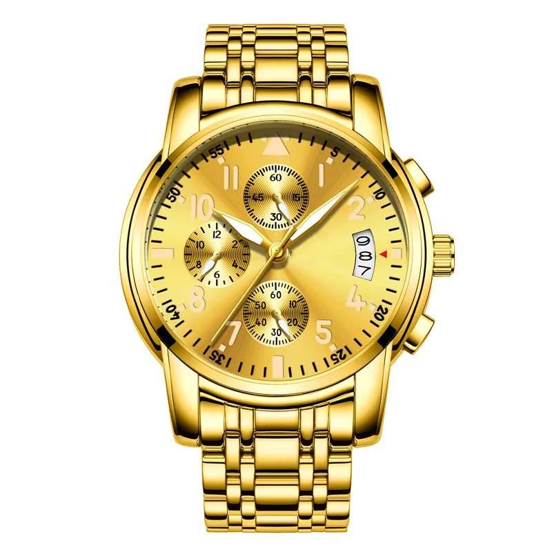 

watches men wrist quartz movement watch luxury clock, Picture