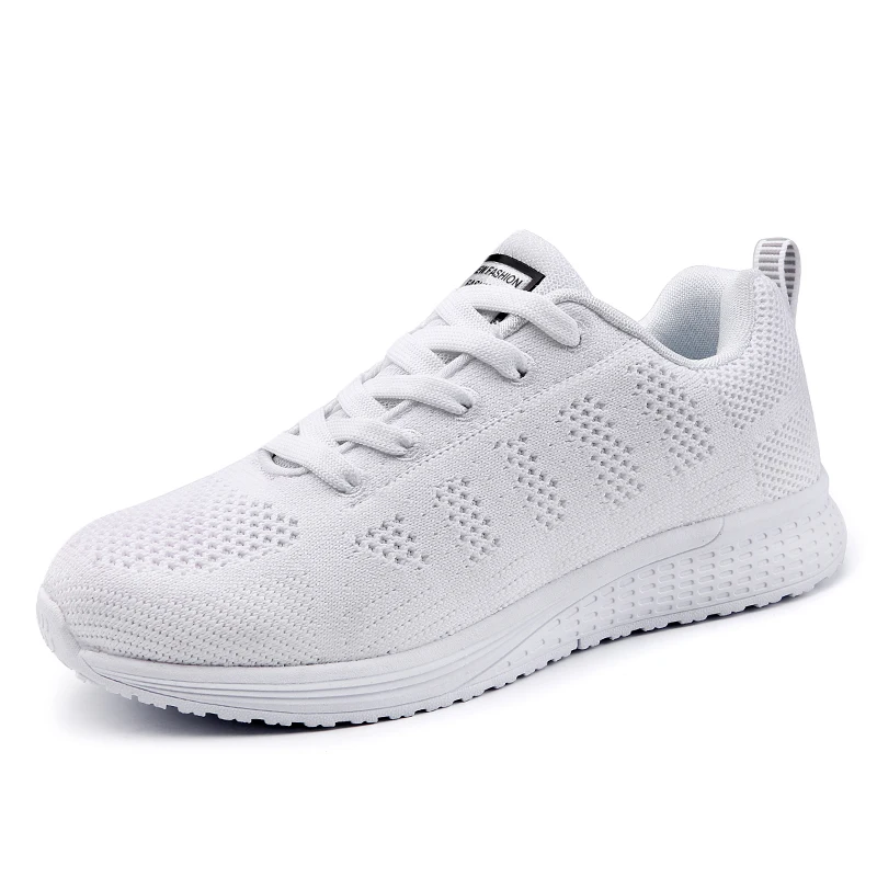 
Flyknit Flat Women Shoes For Casual Breathable Fashion Sneakers Women shoes 
