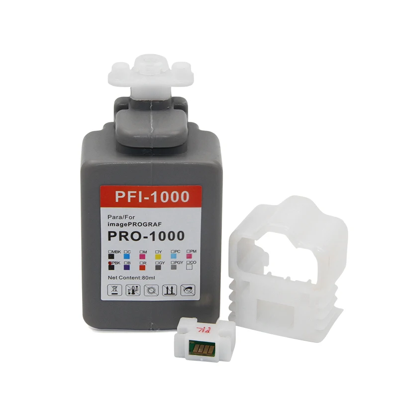 Ocbestjet 80ml For Canon Pfi-1000 Ink Cartridge For Canon Imageprograf ...